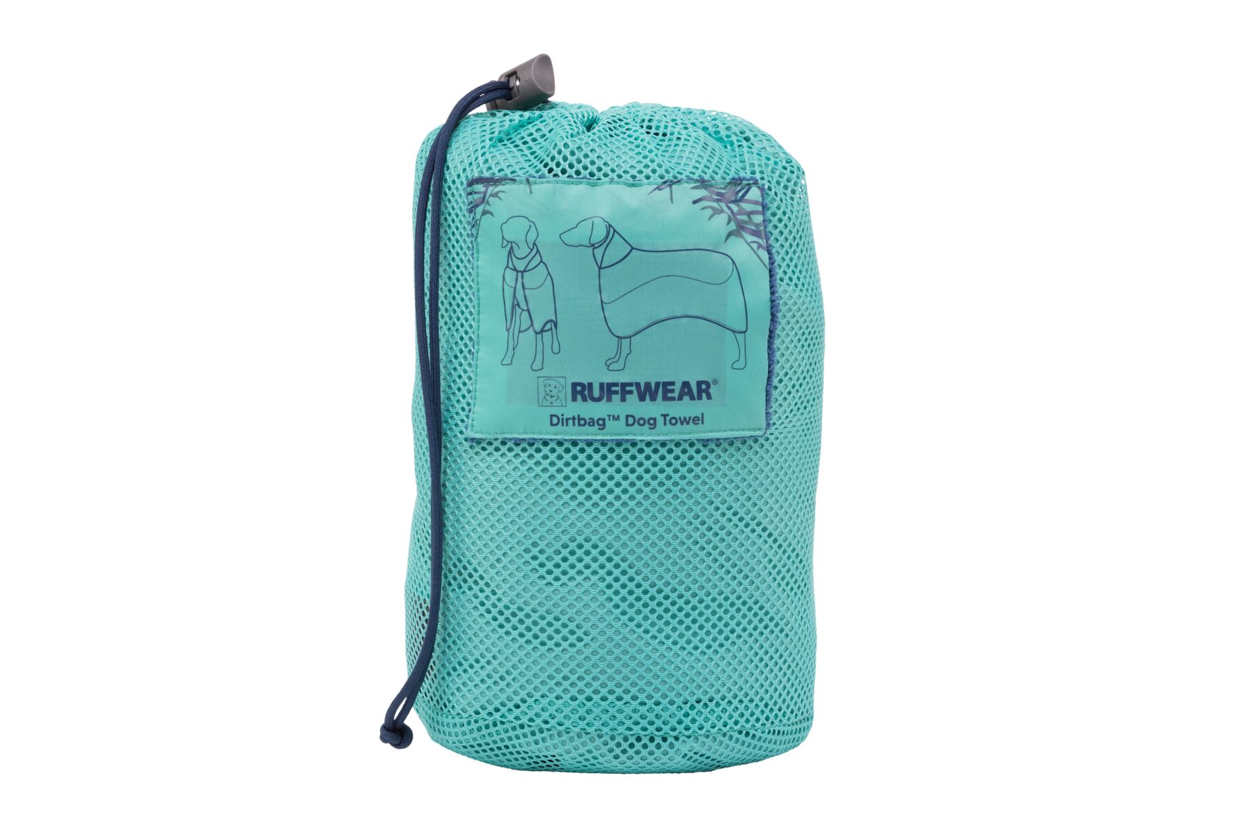 RuffWear Dirtbag™ Dog Towel Aurora Teal RuffWear Dirtbag™ Dog Towel Aurora Teal