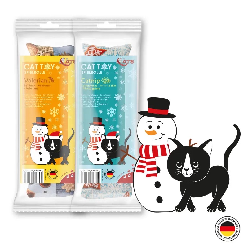 4cats X-Mas Collection Spielrolle mit 4catsnip, sortiert