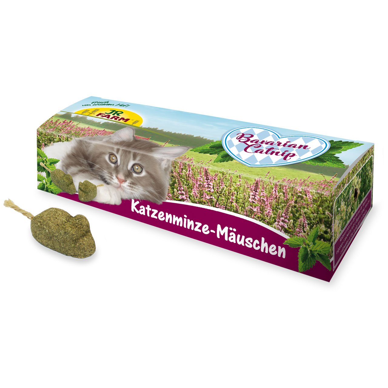 JR Cat Bavarian Catnip Katzenminze-Mäuschen 20g
