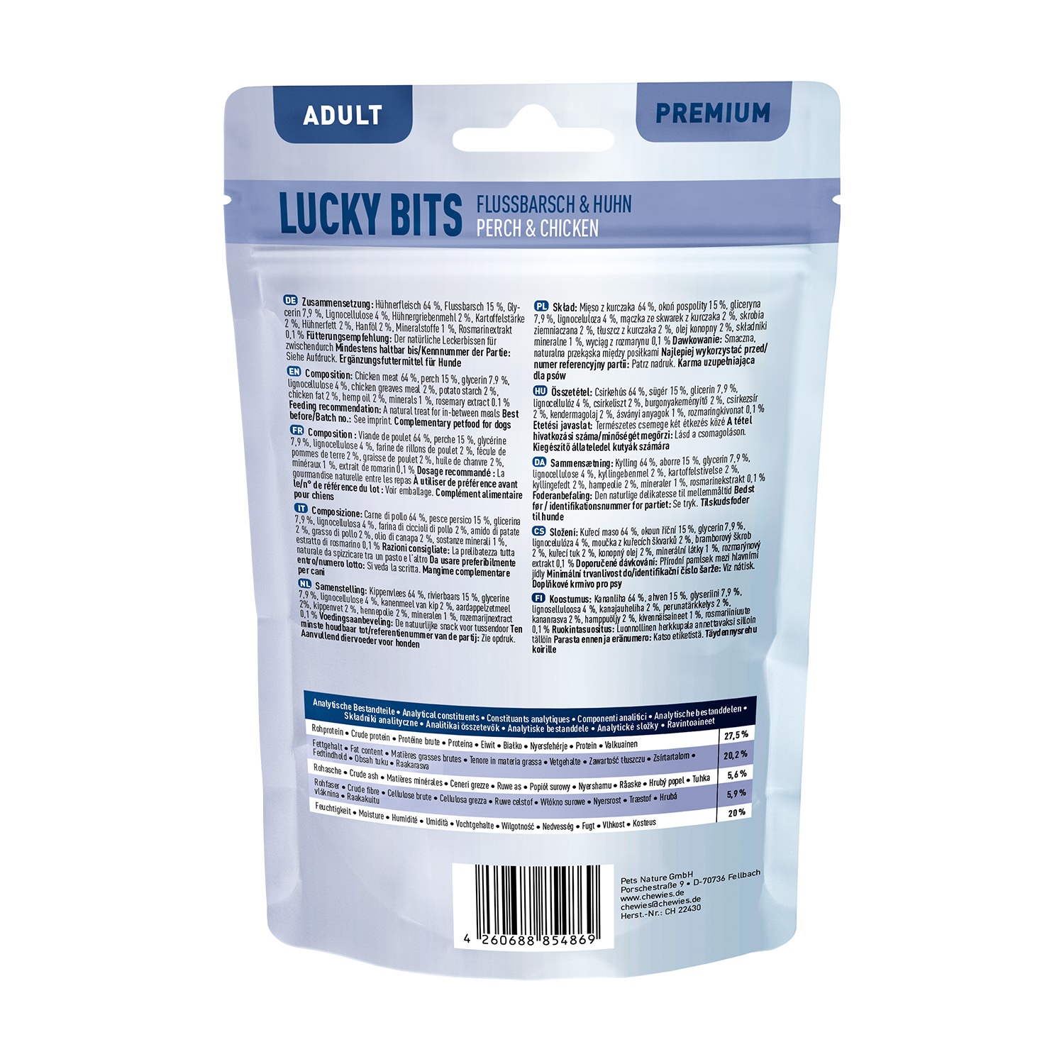 Chewies Lucky Bits ADULT 100g