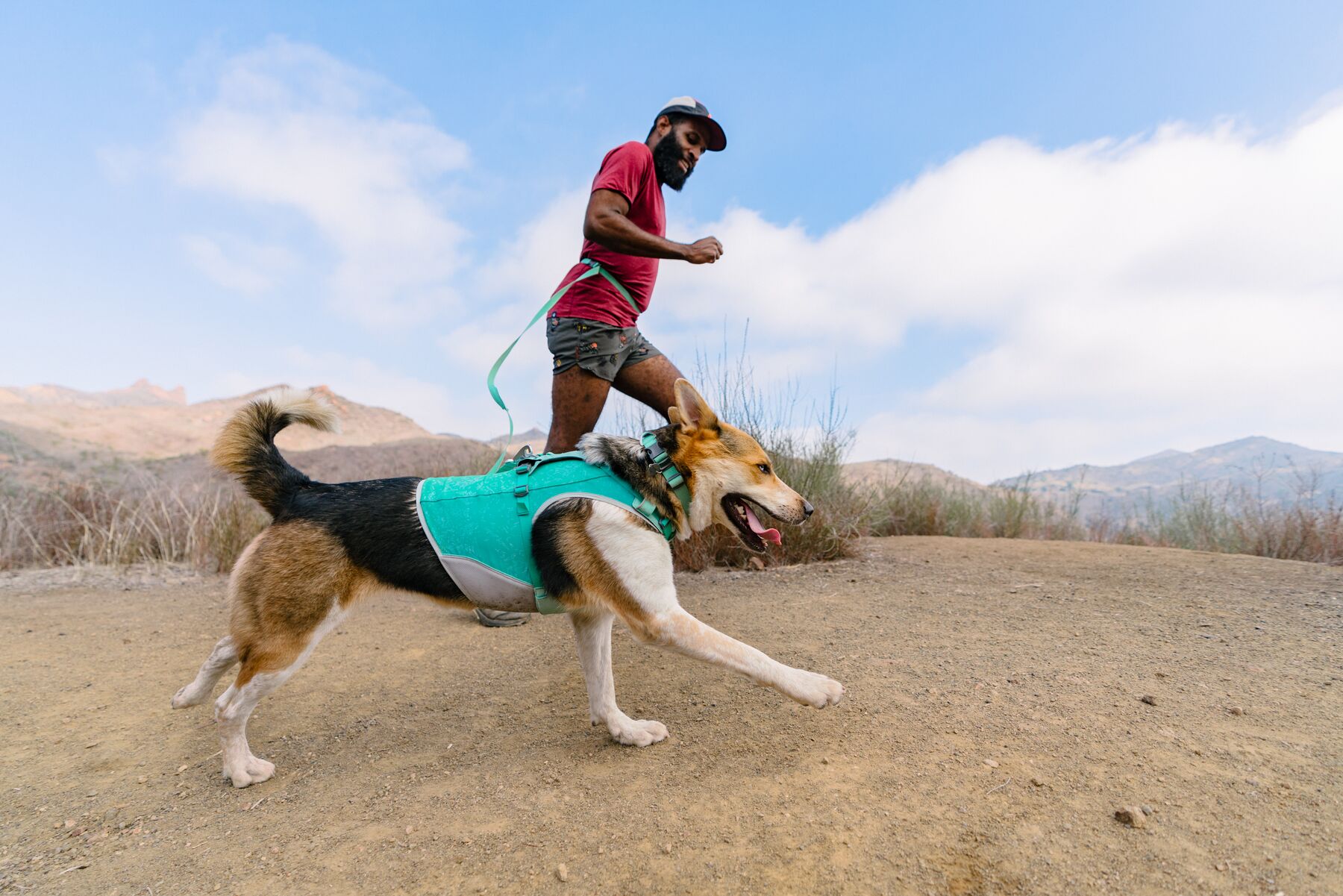 RuffWear Swamp Cooler Zip Vest Aurora Teal