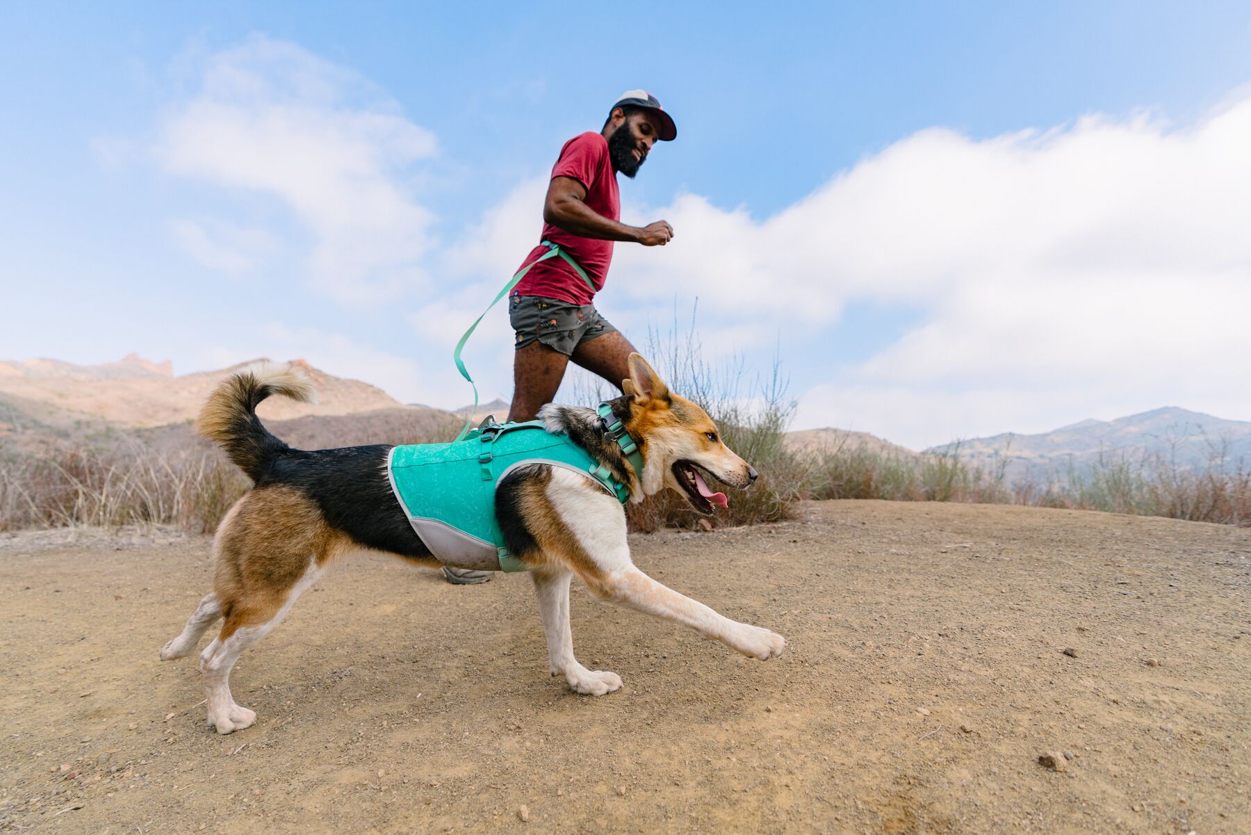 RuffWear Swamp Cooler Zip™ Vest Aurora Teal