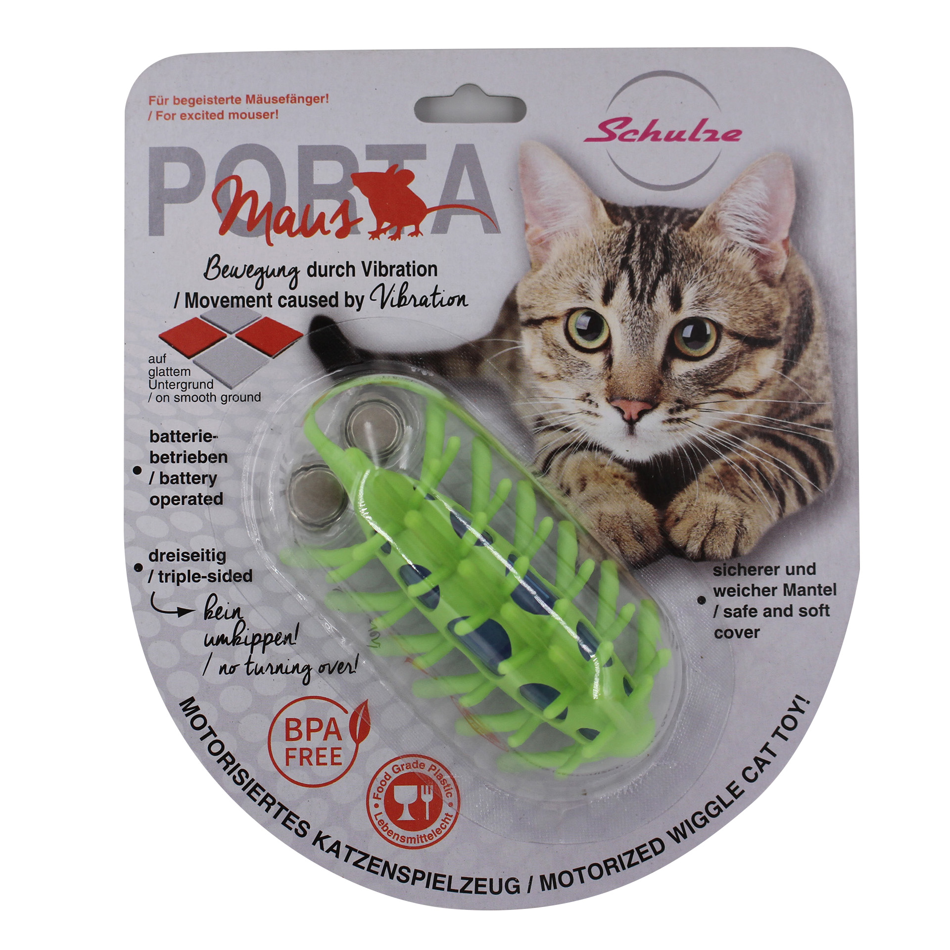 Schulze Elektronisches Katzenspielzeug Porta Maus