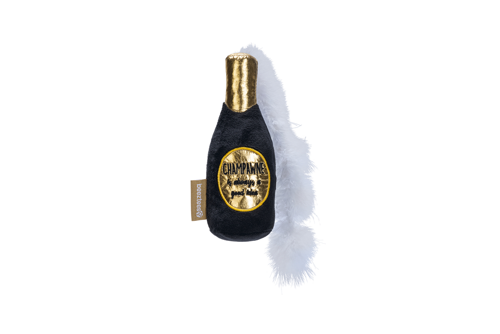 Beeztees Katzenspielzeug Champagnerflasche 16cm
