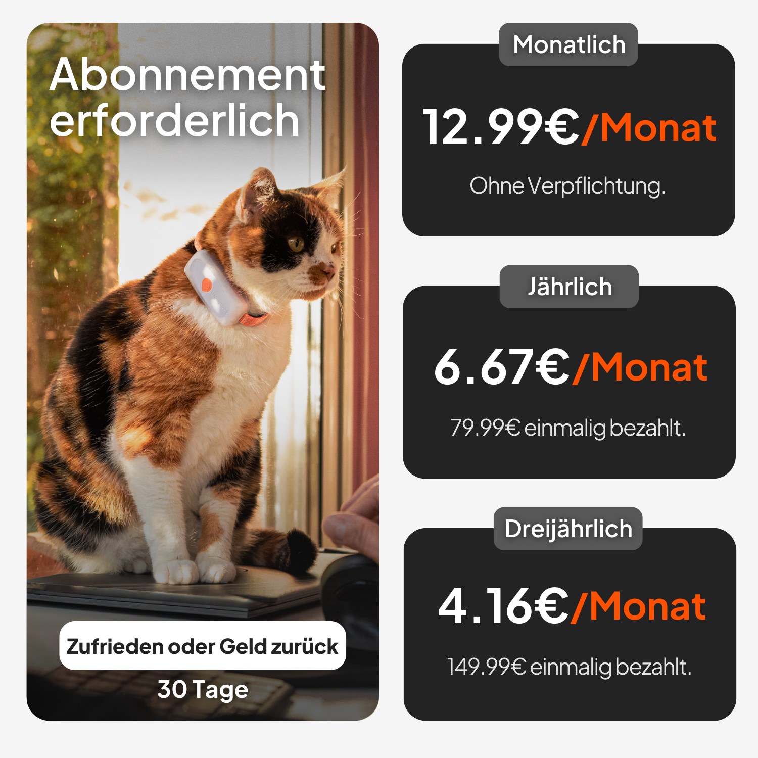 Weenect GPS-Tracker XS Cats